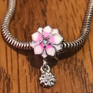 Flower Dangle Charm